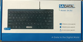 کیبورد سیمی سادیتا مدل SK-202 – سبک، مقاوم و مناسب برای تایپ و کار روزمره