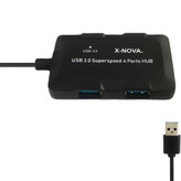 هاب USB 3.0 چهار پورت X-NOVA مدل X850 – سرعت بالا 5Gbps