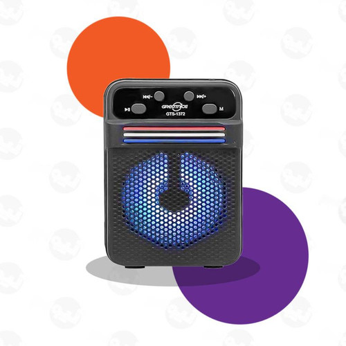 اسپیکر قابل حمل GreatNice مدل GTS-1372 – بیس قوی و مجهز به رادیو FM