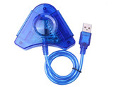 مبدل USB به دسته پلی استیشن ۲ مدل 2 Player Converter – مناسب برای اتصال دو دسته PS2 به کامپیوتر