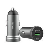 شارژر فندکی YOOKI مدل PC2 – همراه با کابل میکرو USB، شارژ سریع و ایمن در خودرو