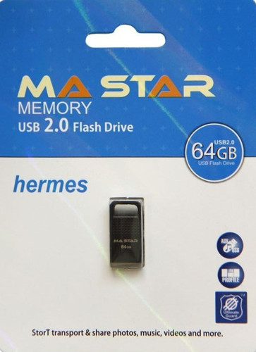 فلش مموری 64 گیگ MASTAR مدل HERMES – ظرفیت بالا، طراحی مقاوم و انتقال مطمئن اطلاعات
