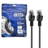 کابل شبکه 2 متری DETEX مدل CAT5 – انتقال داده سریع و بدون اختلال برای خانه و محل کار