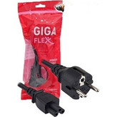 کابل برق سه پین لپ تاب 1.5 برند GIGA FELEX - مناسب برای منبع های تغذیه و ...