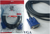 کابل VGA سه متری XP – انتقال تصویری پایدار برای مانیتور، ویدیو پروژکتور و کیسهای قدیمی