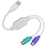 کابل تبدیل USB به PS/2 برند KAISER – مناسب اتصال موس و کیبورد PS/2 به پورت USB