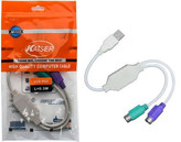 کابل تبدیل USB به PS/2 برند KAISER – مناسب اتصال موس و کیبورد PS/2 به پورت USB