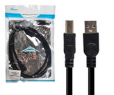 کابل پرینتر USB برند DTECH طول ۳ متری – انتقال مطمئن داده بین کامپیوتر و پرینتر