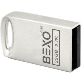 فلش مموری ۳۲ گیگ BEXO مدل B-302 – طراحی فلزی و مقاوم، مناسب ذخیرهسازی حجیم و روزمره
