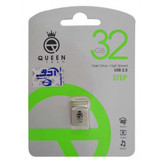 فلش مموری ۳۲ گیگ QUEEN مدل STEP – طراحی ساده و کاربردی برای ذخیرهسازی مطمئن فایلها