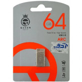 فلش مموری ۶۴ گیگ QUEEN مدل ARC – طراحی خاص، فلزی و مقاوم برای ذخیرهسازی حرفهای