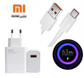شارژر کامل ۳۳ وات شیائومی مدل MI – فست شارژ اورجینال با کلگی و کابل Type-C برای شارژ سریع و ایمن
