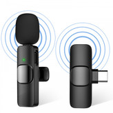 میکروفون یقهای مدل K8 – میکروفون بیسیم با کیفیت ضبط بالا مخصوص موبایل و تولید محتوا