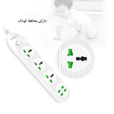 محافظ – رابط برق EARLDOM مدل SC03 – طراحی چندکاره با ایمنی بالا برای استفاده روزمره