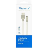 کابل شارژ VERITY مدل CB 3146 T-W (Type-C) – شارژ سریع و انتقال دیتا با دوام بالا