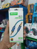 کابل AUX SENTEX مدل A14 – انتقال صدای شفاف و پایدار برای دستگاههای صوتی