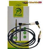 کابل AUX P-NET مدل PAU.10 – با جک ۹۰ درجه برای اتصال راحت و بدون دردسر