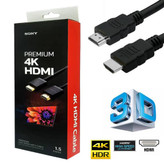 کابل 14 ریشتر HDMI 4K SONY مدل 1.5M – انتقال ویدیو با کیفیت فوقالعاده