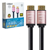 کابل HDMI 4K MACHER مدل MR-187 (۵ متر) – انتقال تصویر و صدا با کیفیت بالا برای فواصل طولانی