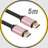 کابل HDMI 4K MACHER مدل MR-187 (۵ متر) – انتقال تصویر و صدا با کیفیت بالا برای فواصل طولانی