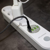 محافظ برق KINGSTAR مدل KPS5120 – چهار پریز + چهار پورت USB برای محافظت کامل