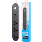 محافظ برق KINGSTAR مدل KPS5115 – سه پریز سهشاخه + سه پورت USB