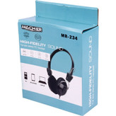 هدفون MACHER مدل MR‑234 – صدای واضح، طراحی راحت و مناسب استفاده روزمره