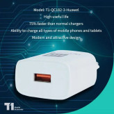 کلگی شارژر شیائومی 18W T1 مدل T1-QC182-3 – شارژ سریع با خروجی USB