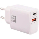 آداپتور شارژر 30 وات REMAX مدل RP-U82 – دو پورت Type-C و USB