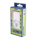 آداپتور شارژر 20 وات REMAX مدل RP-U68 – دو پورت Type-C و USB