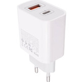 آداپتور شارژر 20 وات REMAX مدل RP-U68 – دو پورت Type-C و USB
