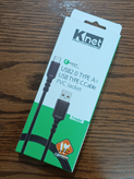 کابل شارژرTYPE-C تیپ سی - K-NET مدل USB2.0 PVC JACKET