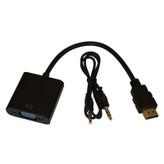 تبدیل VGA به HDMI MACHER مدل MR-206 به همراه AV