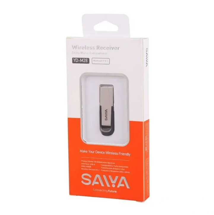 دانگل بلوتوث SENTEX مدل SN-M28 (طرح SAIYA)– تبدیل ضبط ماشین به بلوتوث با صدای شفاف و اتصال سریع