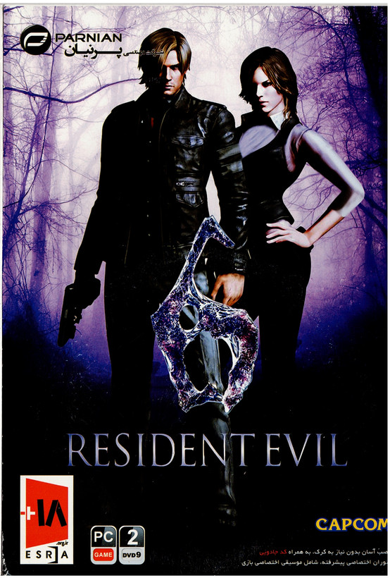 بازی کامپیوتری Resident Evil 6 - نسخه اصلی DVD (اکشن و ترسناک)