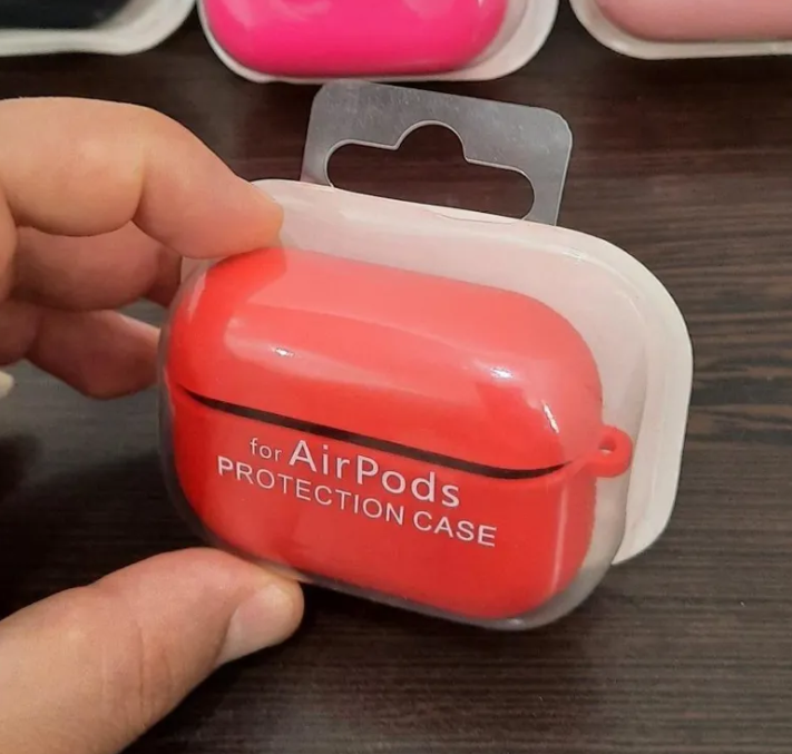 کاور سیلیکونی اصلی ایرپاد پرو (AirPods Pro) - محافظ نرم، ضد لک و مقاوم در برابر ضربه