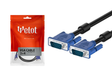 کابل انتقال تصویر VGA برند WELOT - طول 1.5 متر