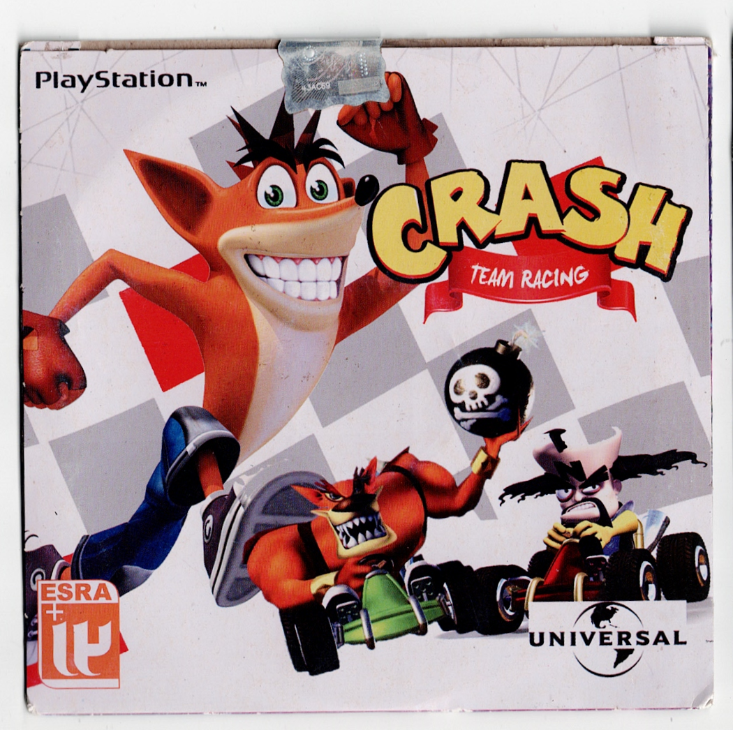 بازی کراش (Crash Bandicoot) برای کنسول پلی استیشن 1 (PS1) - نسخه فیزیکی دیسک