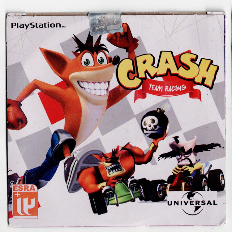 بازی کراش (Crash Bandicoot) برای کنسول پلی استیشن 1 (PS1) - نسخه فیزیکی دیسک