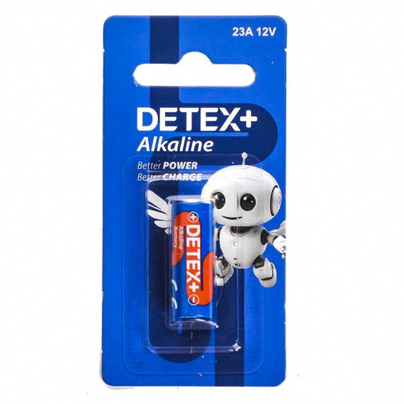 باتری ریموتی آلکالین دتکس (DETEX) مدل 23A ولتاژ ۱۲ ولت