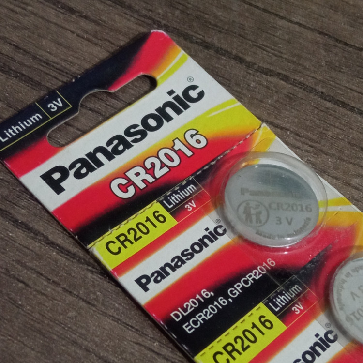 باتری سکهای پاناسونیک (PANASONIC) مدل CR2016 ولتاژ ۳ ولت