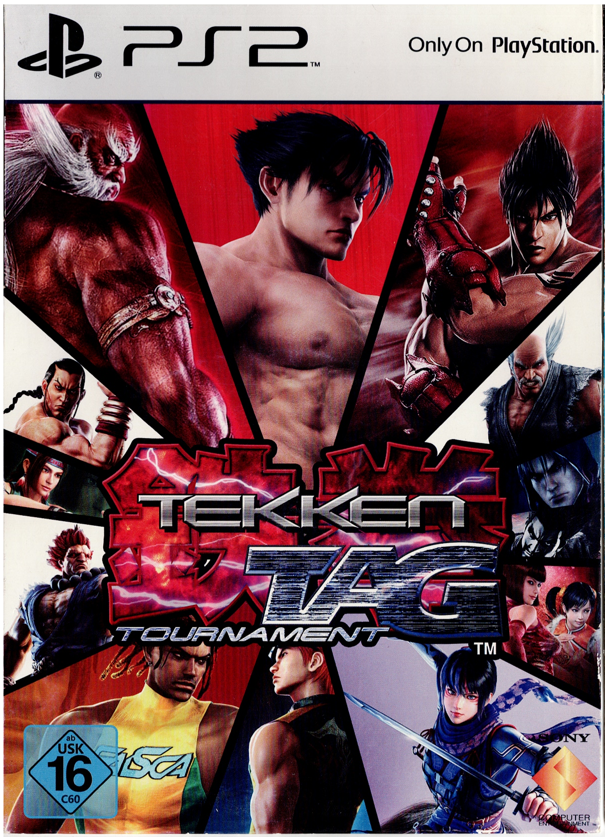 بازی تکن تگ تورنمنت (TEKKEN TAG Tournament) مخصوص کنسول پلی‌استیشن ۲ (PS2) نسخه فیزیکی - DVD