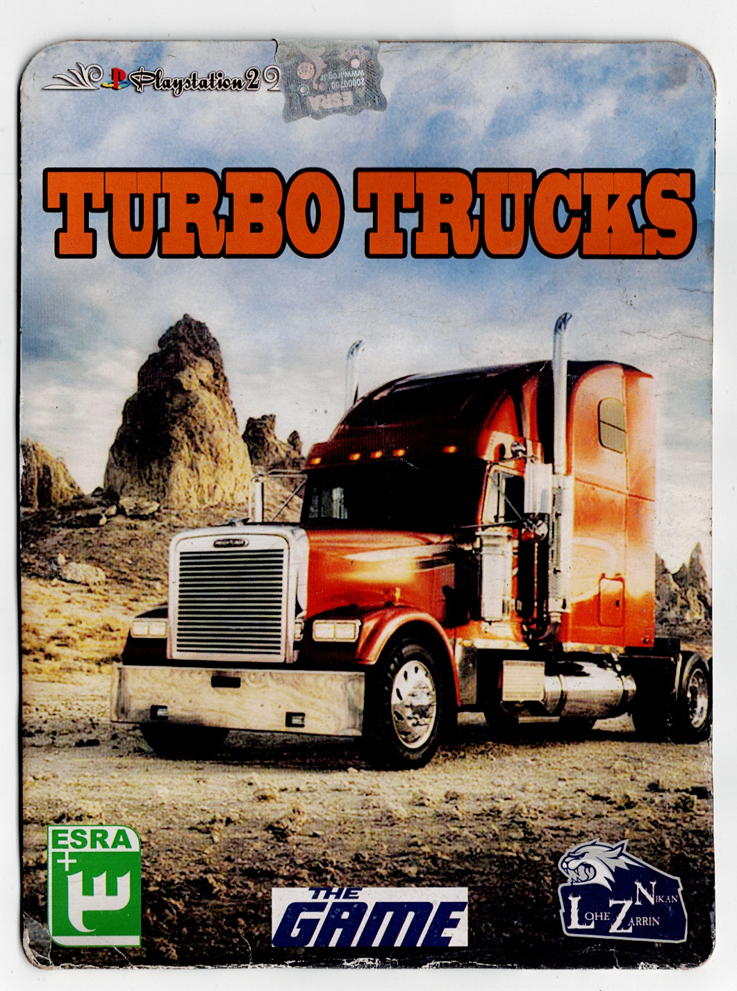 بازی مسابقه‌ای Turbo Trucks برای کنسول پلی‌استیشن ۲ (نسخه فیزیکی)