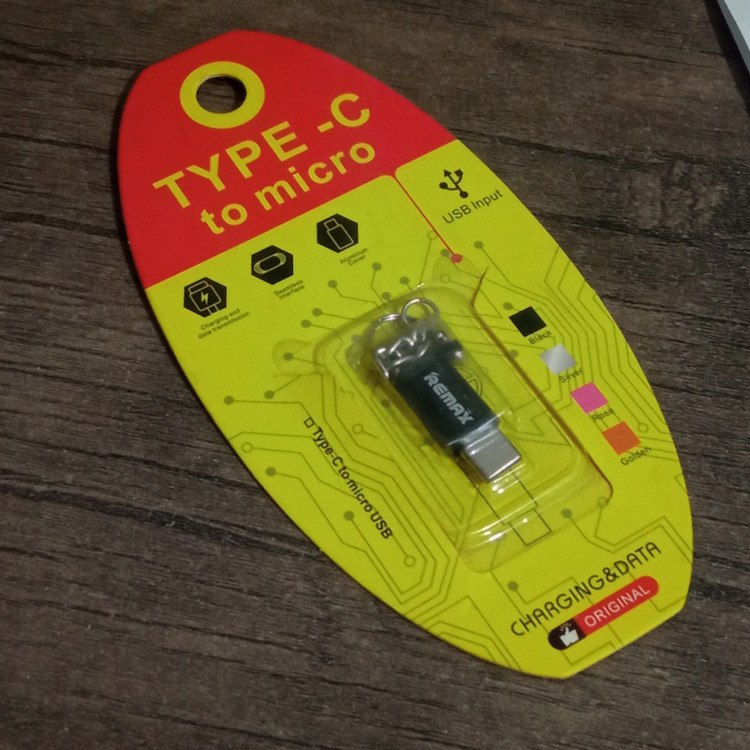 مبدل Micro USB به Type-C برند ریمکس (Remax)